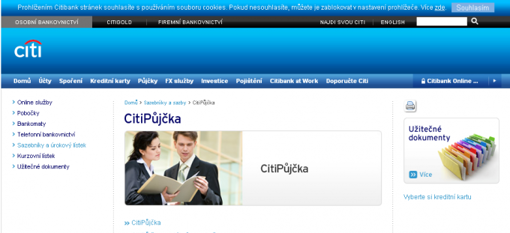 Citibank - CitiPůjčka